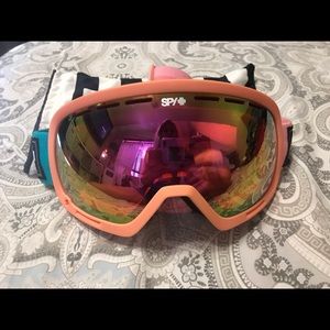Spy snowboard goggles